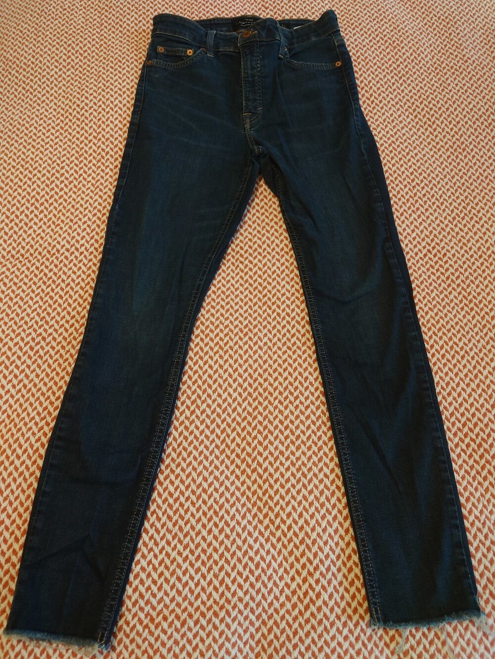 Lucky Brand Bridgette Skinny with Frayed Hem